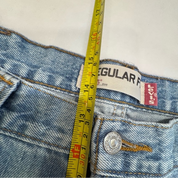 Levi’s Men’s 2pairs 1-Black 501 & 1- Blue 505 Sz 38X30 Lot Of 2 - Picture 6 of 14